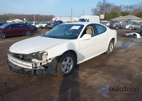 2006 Pontiac Grand Prix z USA, uszkodzony, nr VIN 2G2WP552461125730